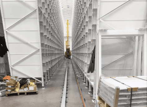 Vison Racking installs a Pallet Racking System with Stacker Crane for Sinopharm