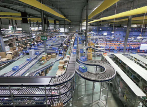 Vison Racking Installs Logistics Conveyor System for Geely Auto Group