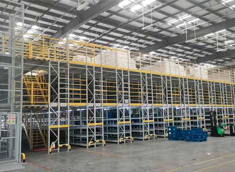 Geely Auto Benefit from Vison Racking's Cost-Efficiency Warehouse Opitimization: Mezzanine Floor Racking System