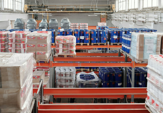 warehouse storage racks 